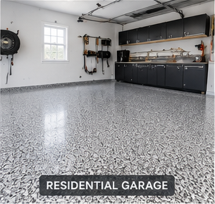 Epoxy flooring project photo