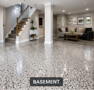Epoxy flooring project photo