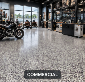 Epoxy flooring project photo