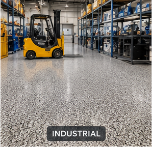 Epoxy flooring project photo