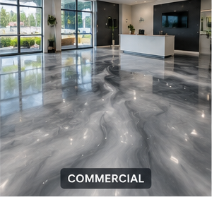 Epoxy flooring project photo