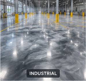 Epoxy flooring project photo