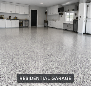 Epoxy flooring project photo