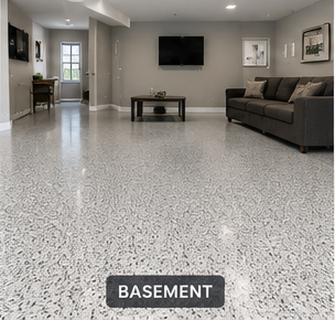 Epoxy flooring project photo