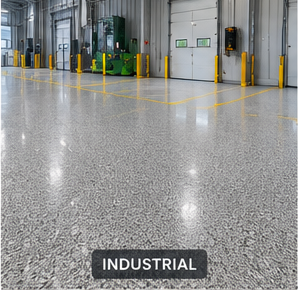 Epoxy flooring project photo