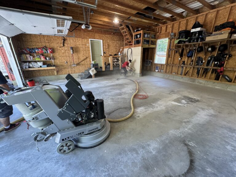 Epoxy flooring project photo