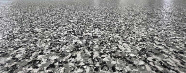 Epoxy flooring project photo